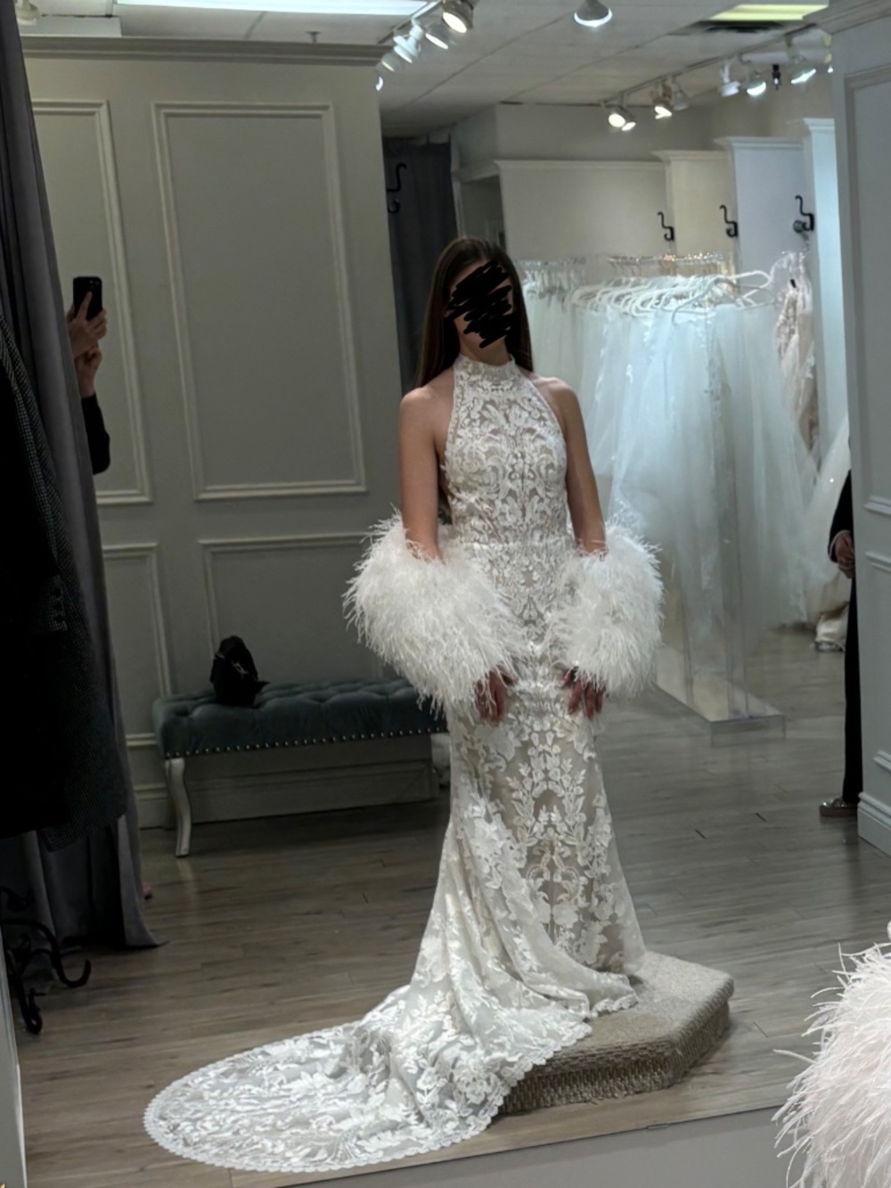 Ostrich Feather Jacket - Picture 7 of 7